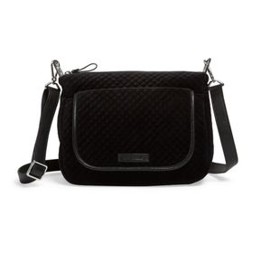 Vera Bradley Carson mini shoulder bag black